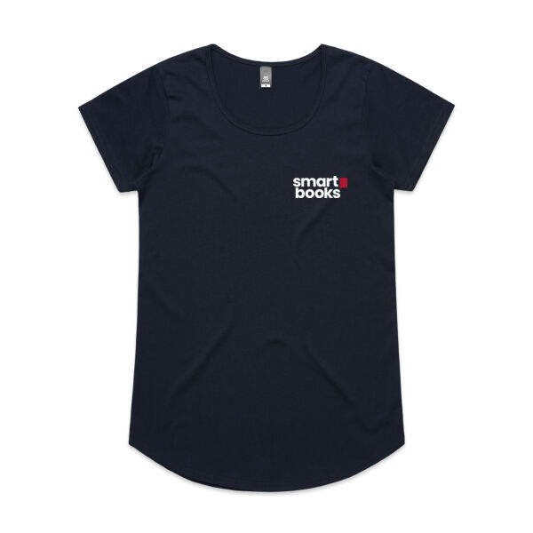 "I'm a Smart Bookie" - AS Colour Womens Mali Tee Thumbnail