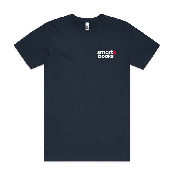 "I'm a Smart Bookie" - AS Colour Mens Block T shirt Thumbnail